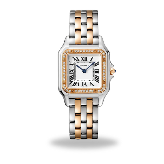 Cartier Panthère Two tone Diamond gold silver